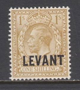Great Britain, Turkey, Sc 53, MNH. 1921 1/ bister KGV definitive LEVANT ovpt, VF - Picture 1 of 1