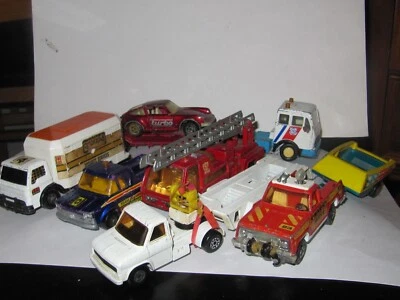 x7 MATCHBOX SUPERKINGS K-10 K-11 K-17 K16 K20 VEHICLES TRUCK ETC - JOB LOT USED - Image 1 of 4