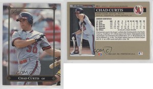 1992 Leaf Gold Leaf Rookies Chad Curtis #BC-1 Rookie RC