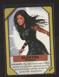 2001 Marvel Recharge CCG - Inaugural Ed. Karte #26 Elektra Special - Bild 1 von 2