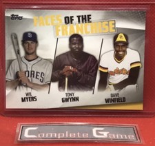 Myers / Gwynn / Winfield 2019 TOPPS SERIES 2 Faces of the Franchise #FOF-23
