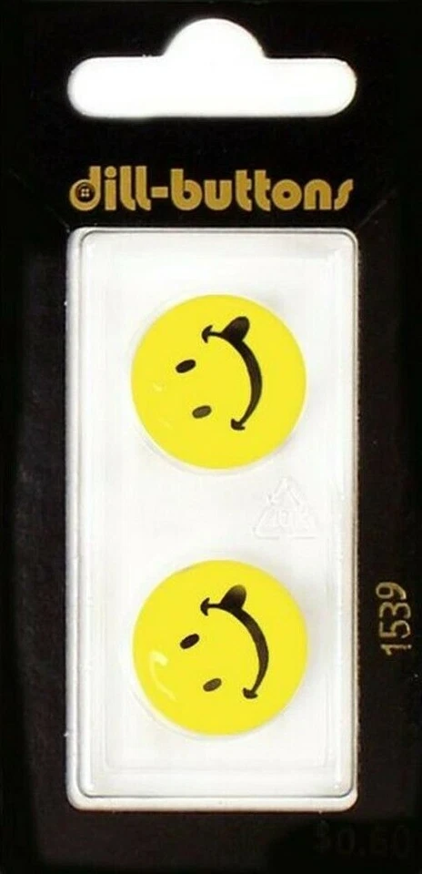 Dill Buttons ~ (1539) - 11/16" - 2 ct - Image 1 of 1