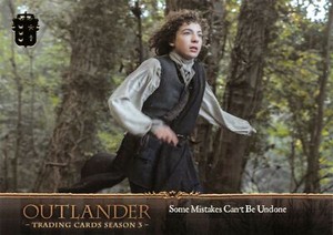 Outlander Season 3 GOLD FRASER CREST VARIANT Base Card #11 / SOME MIRACLES CAN'T