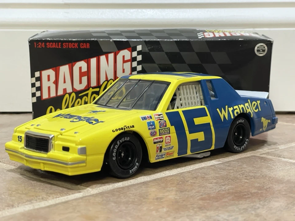 1982 Dale Earnhardt Wrangler Ford Thunderbird Action NASCAR 1/24 Ugly Bird CWC - Image 1 of 4