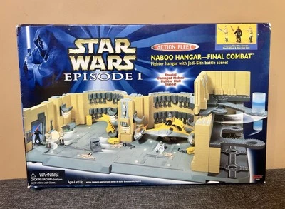 Star Wars Action Fleet Naboo Hanger-Final Combat Episode I (Galoob) New & Sealed - Image 1 of 4