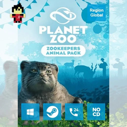 Planet Zoo Zookeepers Animal Pack DLC for PC Game Steam Key Region Free - Image 1 of 1