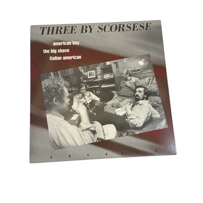 Three By Scorsese Laserdisc Short Films (1990) Big Shave Italian American Boy - Image 1 of 2