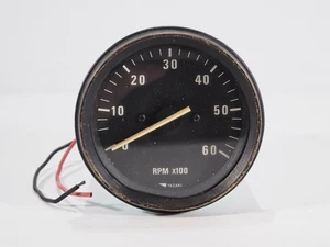 Vintage Yazaki Tachometer RPM Gauge | Japan | 12V Coil Signal Datsun Mazda - Picture 1 of 7