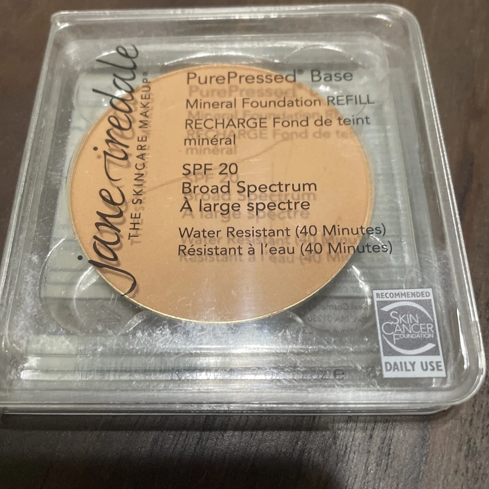 Nuevo en caja Repuesto Base Mineral Jane Iredale PurePressed - BRONCEADO DORADO Foto 1 de 1