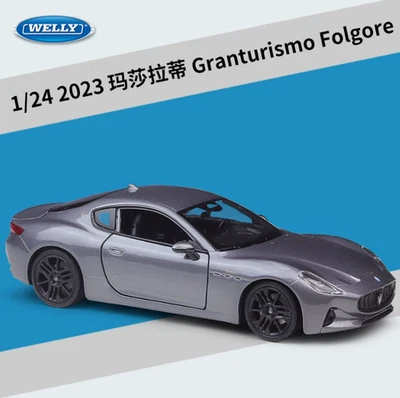 Maserati Granturismo Folgore 1:24 Scale Diecast Car Welly Model Vehicle - Image 1 of 4