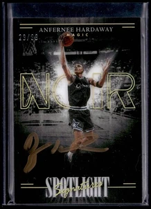 2023 Panini Noir Anfernee Hardaway #12 Spotlight Signatures On Card Auto /99 - Bild 1 von 2
