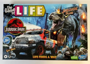 Hasbro The Game of Life - Jurassic Park Edition - Family Board Game Ages 8+ NEW! - Picture 1 of 4