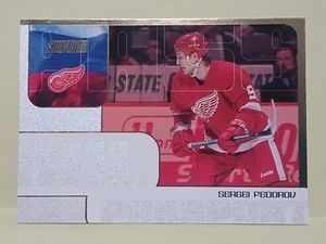 PASSAPORTO SERGEI FEDOROV NHL 2001-02 STADIO CLUB ALI ROSSE - Foto 1 di 2