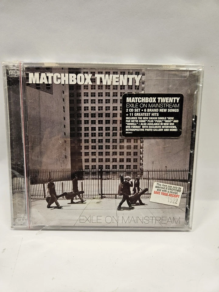Matchbox Twenty – Exile On Mainstream  2 CD SEALED   2 Bonus Tracks Sealed New - Image 1 of 4