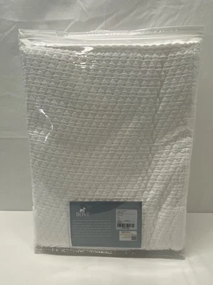 BOVI ‘SIMPLEMENTE ALGODÓN’, BLANCO, KING (115” X 98”) MATELASSE. NUEVO. Foto 1 de 4