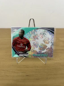 2023-24 Topps Chrome UEFA CC /199 Dwight Yorke #SSD-4 Starball Debut Aqua - Picture 1 of 2