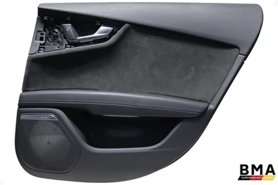 Panel de puerta interior de cuero Alcántara trasero derecho Audi RS7 S7 A7 2012-2018 OEM Foto 1 de 4