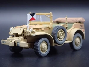 WWII DODGE WC57 Comando Auto Esercito Militare N.Africa 1:64 Scala Modellino - Foto 1 di 7