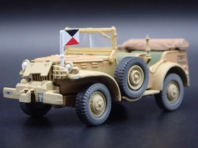 WWII DODGE WC57 Comando Auto Esercito Militare N.Africa 1:64 Scala Modellino - Immagine 1 di 4
