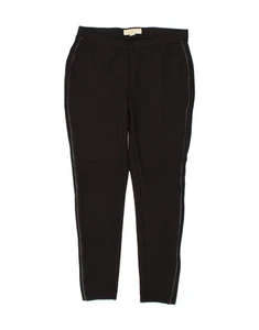 MICHAEL KORS Womens Leggings UK 14 Medium Black Viscose CH15 - Picture 1 of 3