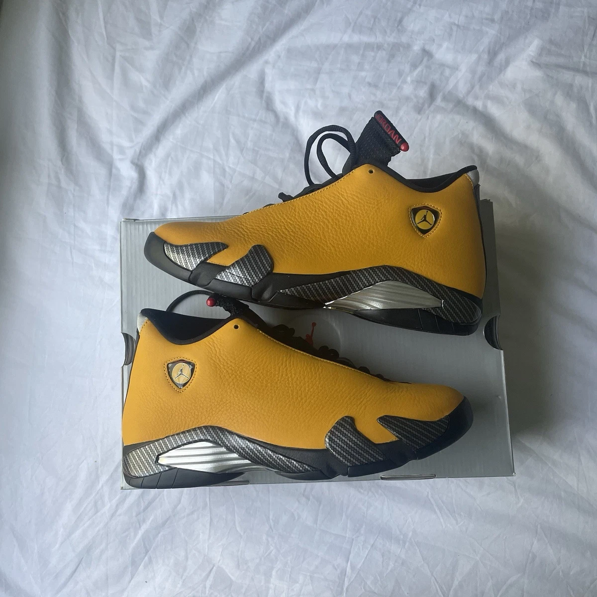 Jordan 14 Retro Reverse Ferrari for Sale | Authenticity Guaranteed