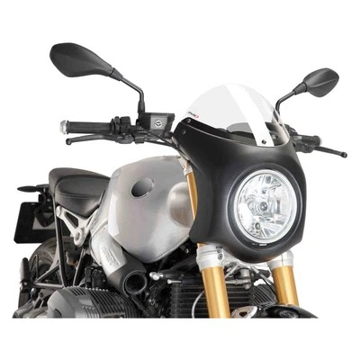 For BMW R Nine T 2014-2018 Puig 9160W Retro Semi-Fairing - Image 1 of 2