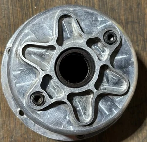 VINTAGE RACING GO KART HORSTMAN EXPW  STYLE OIL CLUTCH COVER YAMAHA KT100 - Foto 1 di 7