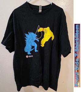 Maglietta Croce Rossa GODZILLA x KONG Il Nuovo Impero grafica fronte e retro immagine XL - Foto 1 di 12