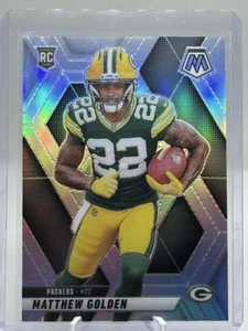 2025 Panini Mosaic MATTHEW GOLDEN #323 RC Rookie SILVER Prizm SP Packers - Bild 1 von 9