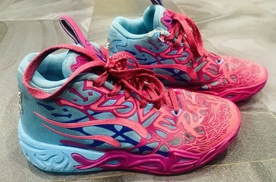 Tênis de basquete masculino juvenil Puma LaMelo Ball MB.04 iridescente tamanho 5.5 - Imagem 1 de 4