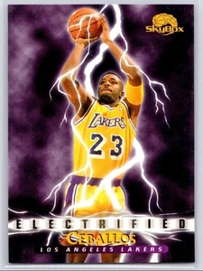 1995-96 Skybox Premium Cedric Ceballos Electricfied LA Lakers #286 - Picture 1 of 2