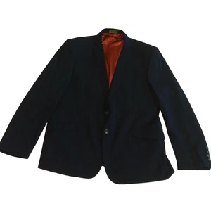 Cooper & Nelson Blazer Mens Size 46R  Navy Blue Casual Academia Business Career - Picture 1 of 19