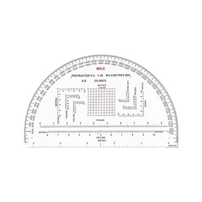 Tracteur carré graphométrique professionnel à utiliser en formation géométr - Photo 1/4