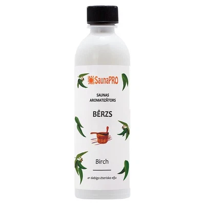 SaunaPRO Saunaaufguss BIRKE 500ml – Saunaduft Aroma Saunaaufgüsse mit Extrakt - Bild 1 von 2