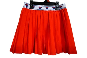 DISNEY "MINNIE MOUSE" MÄDCHEN ROTER PLISSEE SKORT / GR. M (7-8) / NEU OHNE ETIKETT - Bild 1 von 3
