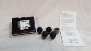 Land Range Rover VPLGW0170 Genuine Original Black Locking Wheel Nut Set - Picture 1 of 13