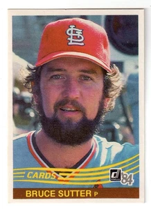 Tarjeta Donruss #534 Bruce Sutter 1984! CARDENALES/PATIO - Imagen 1 de 1
