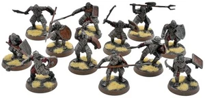 LOTR 12 Morannon Orcs #3 WELL PAINTED Middle Earth Strategy Battle Game - Picture 1 of 3
