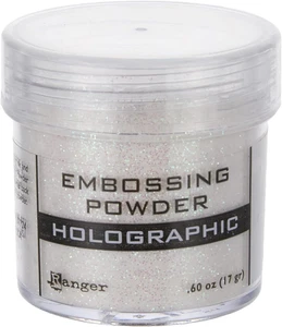EPJ00-709 Embossing Powder .60Oz, Holographic, 1.75 X 1.5 X 1.5 - Picture 1 of 4