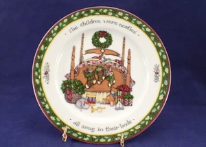 Susan Winget A Christmas Story SALATTELLER The Children Were Nestled 1996 Vintage - Bild 1 von 9