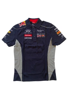 Red Bull Racing Polo Shirt by Pepe Jeans London (2013 F1 Team, Sebastian Vettel) - Picture 1 of 4