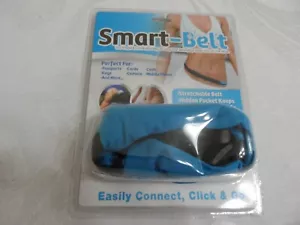 New Tekno Blue SMART-BELT WAIST POUCH SPORTS VACATION RUNNING BIKING - Picture 1 of 3