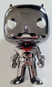 Funko Pop - Batman 287 SILVER METALLIC CHROME DVD Limited Edition Batman Beyond - Picture 1 of 3
