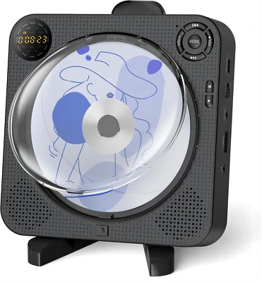 CD Player Portable, Bluetooth CD Player with Speakers Arafuna Small CD Playe for - Image 1 of 4