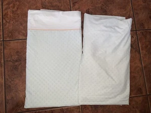 Vintage Laura Ashley USA Cotton Coral Trim King Bedding Sheets  - Picture 1 of 4