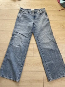 PacSun Casey Low Rise Baggy Wide Leg Jeans Women's 26 Light Blue Denim Skater - Picture 1 of 5
