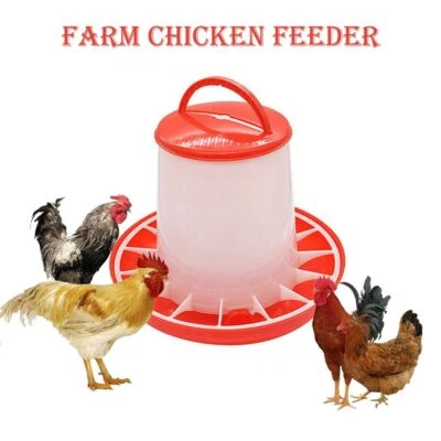 1.5Kg Plastic Feeder Drinker Chicken/Poultry/Chick/Hen Food & Water Accesories◈