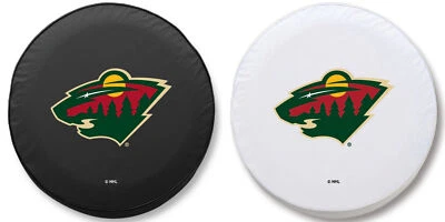 NHL - Minnesota Wild Tire Cover Hockey Team Logo - Image 1 of 3