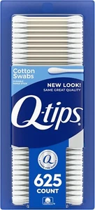 Q-tips Cotton Swabs For Hygiene and Beauty Care Made With 100% Cotton 625 Count - Picture 1 of 8