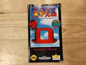 Toys Let the Toy Wars Begin Sega Genesis Instruction Manual Only - Picture 1 of 5